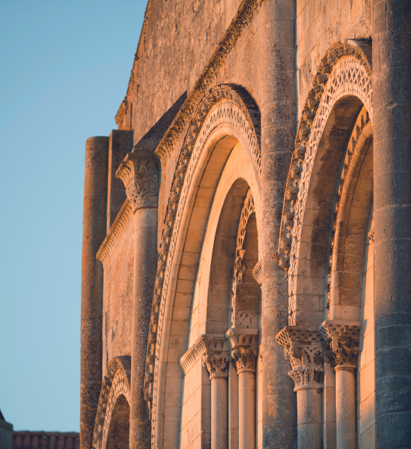 portail abbaye aux dames saintes